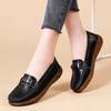 Women's PU Leather Penny Loafers Classic Moccasins Casual Slip On Comfortable Lightweight Walking Flats Driving Boat Shoes for Women Loafer Shoes