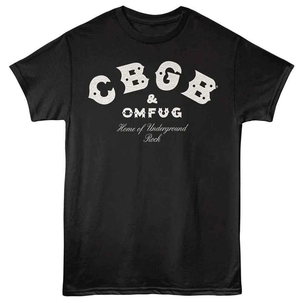 

CBGB - Logo - American Classics - Front Print Black Adult Short Sleeve T-Shirt 2XL