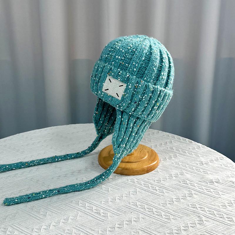 Knitted Winter Beanie Hat For Women With Ear Protection Stylish Casual For Autumn And Winter