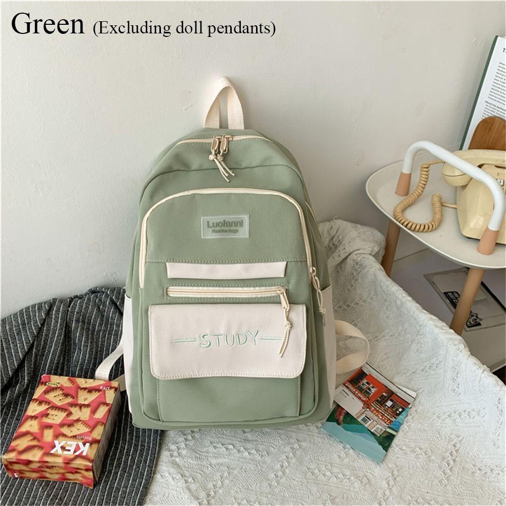 

Большая вместимость рюкзак подростковый чистый цвет школьный рюкзак женский мужской водонепроницаемый дорожный рюкзак сумки школьная сумка для студентов