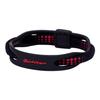 Phiten Bracelet X50 Silicone Hybrid Black 19cm Beige