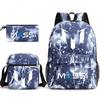 Jugendmode Rucksack Umhängetasche Federmäppchen Kinder Schüler Schultasche 3-teiliges Set