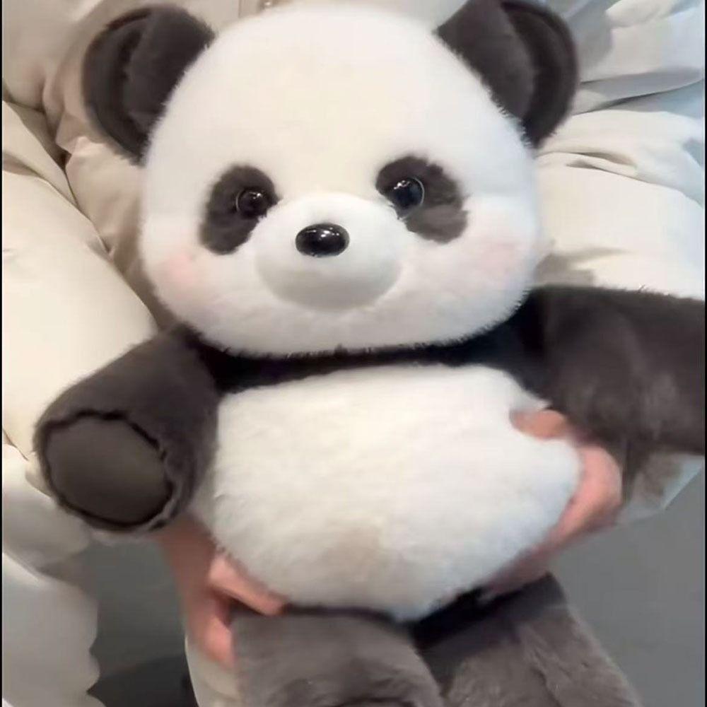 Plush Stuffed Animal Plush Pillow Panda Kawaii Plush Toy Run Plush Toy  Animal Lovers Gift