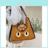 Stylish Cat Claw Backpack Pu Fabric With Storage Pocket For Casual Outings