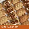 New Jam Sandwich Flowers Cookie Cutter 3D Birthday Biscuit Molds Pressable Fondant Stamp New Year Cakes Decor Baking Supplies