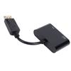 DisplayPort To HD Multimedia Interface VGA Adapter 2 in 1 DisplayPort To VGA Converter Hub Black