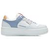 Li Ning Tian Ji Reflective Non-Slip Wear-Resistant Low-Top Skate Shoes Women Skate Shoes White Blue AGCR468-2