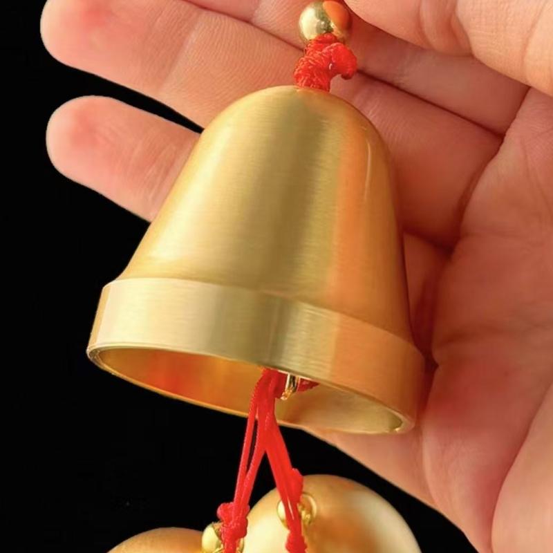 Composed 9 Wind Chimes Pendants,Japanese Bronze Wind Chime Door Decorations,Creative Home Balcony Feng Shui Bells,Car Pendants