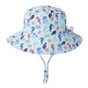 Sommer-Sonnenkappe für Babys, Baby-Sonnenhut für Mädchen und Jungen, Outdoor-Hals-/Ohrschutz, Anti-UV, Strandkappe für Kinder, Bucket Cap, 0–8 Jahre