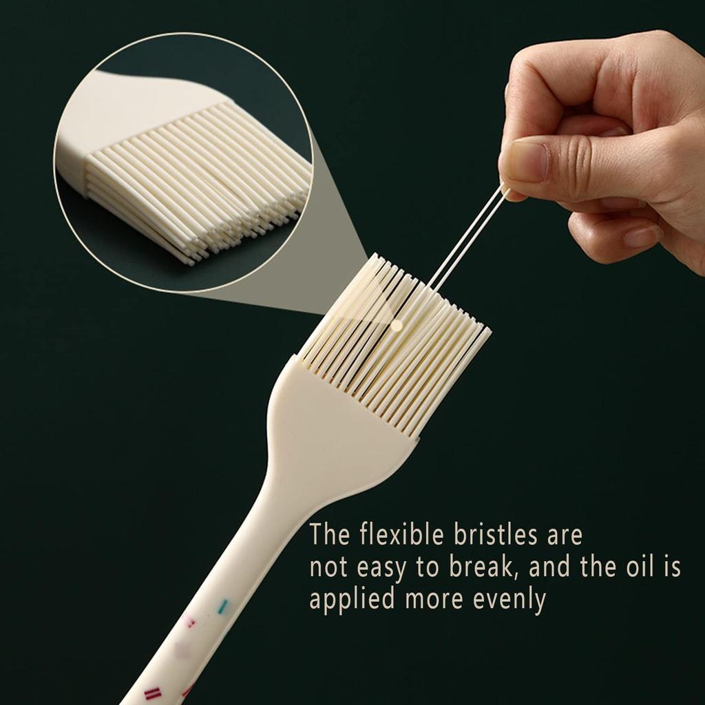 Food Silicone Applicator Brush, Heat Resistant Pastry Brush, Oil Brush, Butter Sauce Marinade Brush
