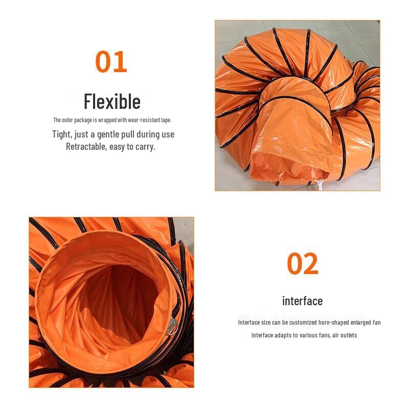 Bingyu JY-342 PVC Flexible Industrial Ventilation Duct