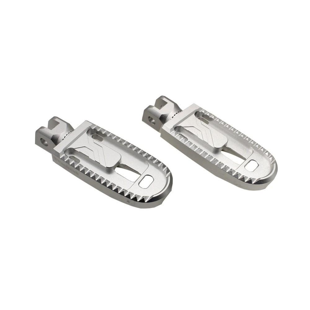 For Bmw R1300Gs R1200Gs R1250Gs 2013+ Motorcycle Aluminum Foot Pegs Footrest Pad