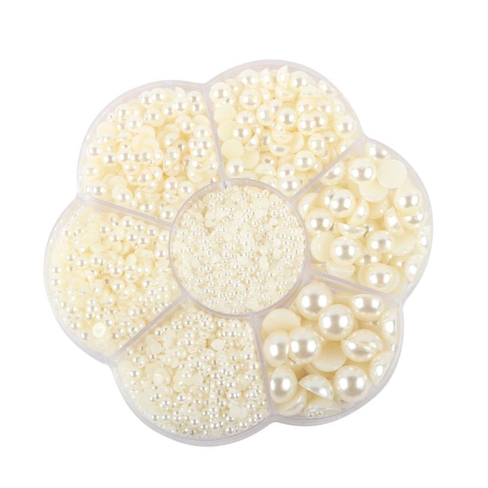 

3100 шт. стразы с плоской задней стороной 2/3/4/5/6/8/10 мм для DIY ювелирных изделий, нейл-арта, обуви, одежды, аксессуаров бежевый