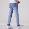 Spring and Summer New Men's Slim Straight Retro Stretch Jeans Trousers Men