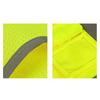 High Visibility Mesh Safety Reflective Vest with Pockets and Zipper Meets ANSI/ISEA Standards