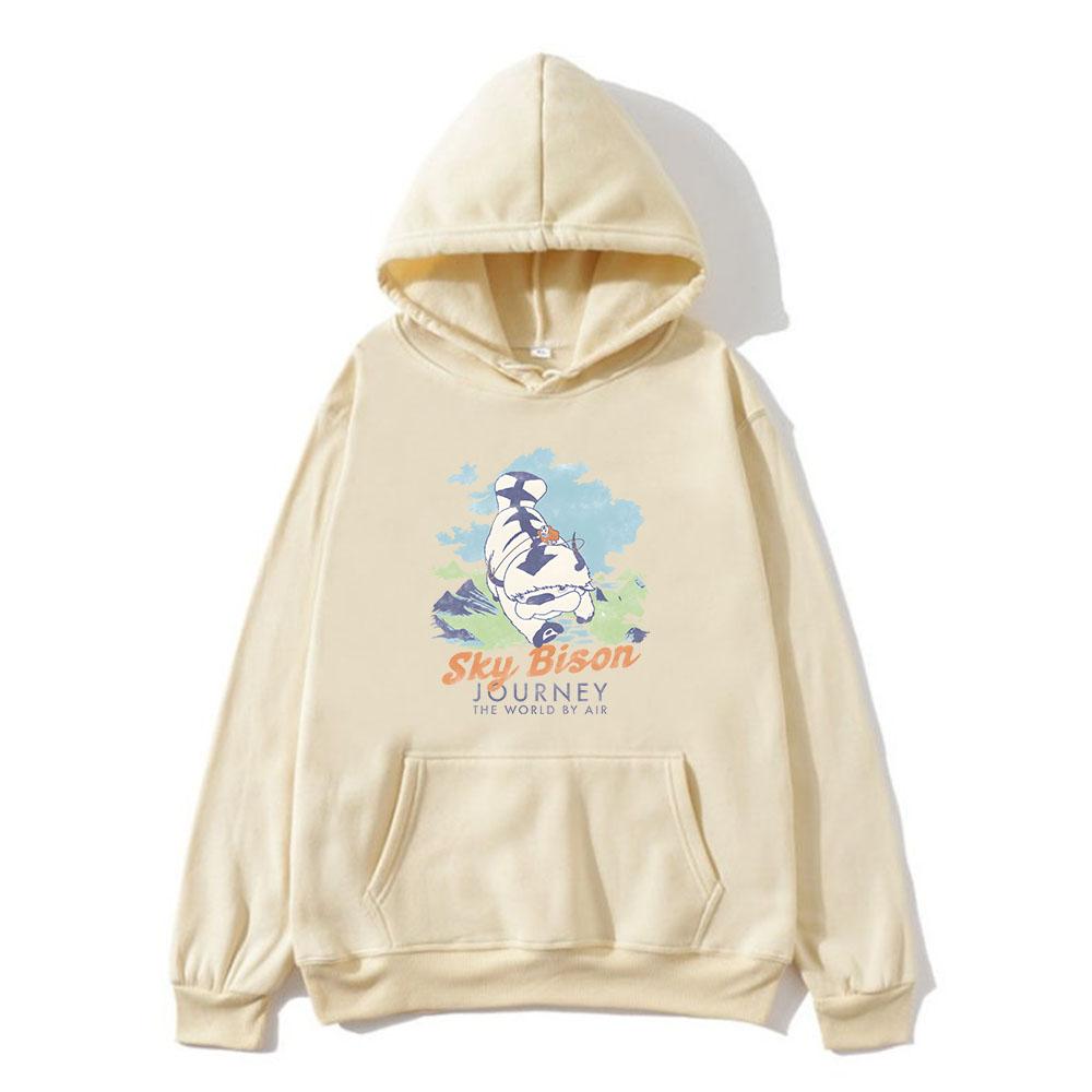 

Аватар Легенда об Аанге Аппа Худи Аниме Мультяшный Принт Толстовка Длинный Рукав Модная Одежда Флис Ropa Hombre S