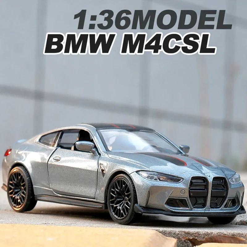 1:36 BMW M4 CSL G82 Metal Toy Alloy Car Diecasts & Toy Vehicles Car Model Model Car Essential Ornaments