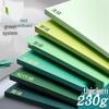 Yuanhao Green Series Cardstock: Light, Dark, Army, and Forest Green - 4k Colored Paper for A4 & A3 Backgrounds and Kindergarten DI.
