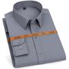 Taglia Grande 8XL 7XL 6XL Camicia da Uomo Basic Manica Lunga Casual Senza Stiratura Antirughe Vestibilità Slim Bianca Business Matrimonio Festa