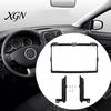 Car Stereo Mounting Panel 9 Inch Radio Dash Kit for Toyota 2009 Prado 120, Installation Double Din Trim Fascia with Brackets Screws, Center