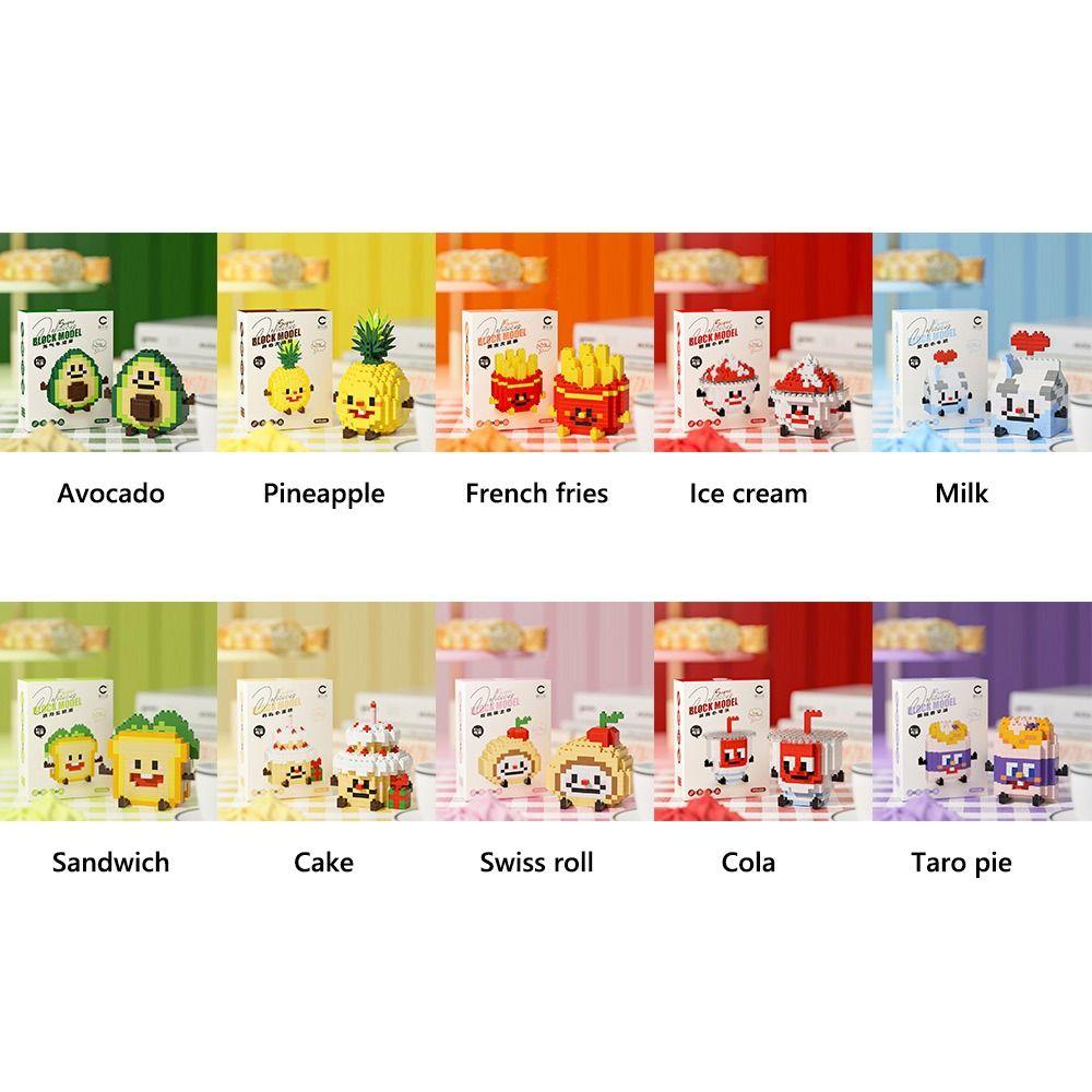 DIY 3D Model Bricks ABS Plastic Puzzle Assembly Toy Creative Assembling Toys  Gift