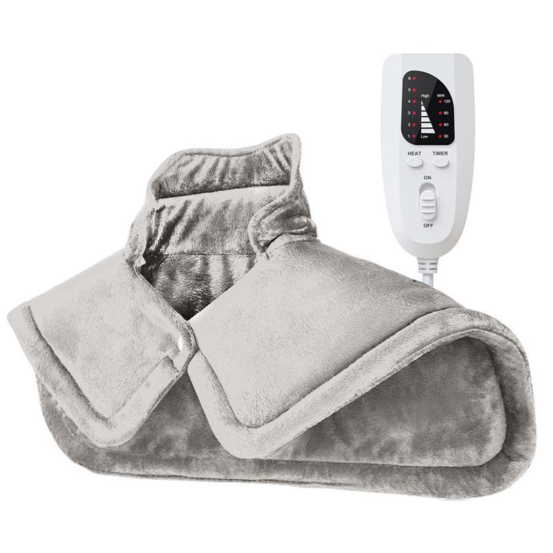 Multifunctional Shoulder And Neck Heating Pad Electric Blanket Winter Heating Plush Household Portable Electric Shawl