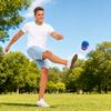 Handmade Crochet Footbag Soft Knitted Yarn Design Durable and Lightweight for Outdoor Indoor Play