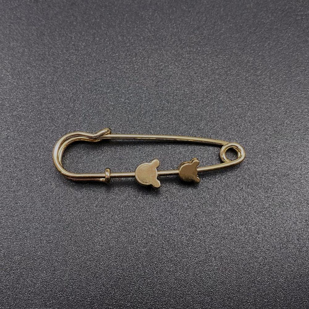 10 Stück Brosche Schlicht Modisch Herren Damen Mantel Verstellbarer Kragen Blendschutz Vielseitige Kleidung Bankett Accessoires