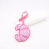 Croissant-Shaped Keychain Croissant Charm Pendant Keyring Jewelry For Girls Women Gift Bag Decoration