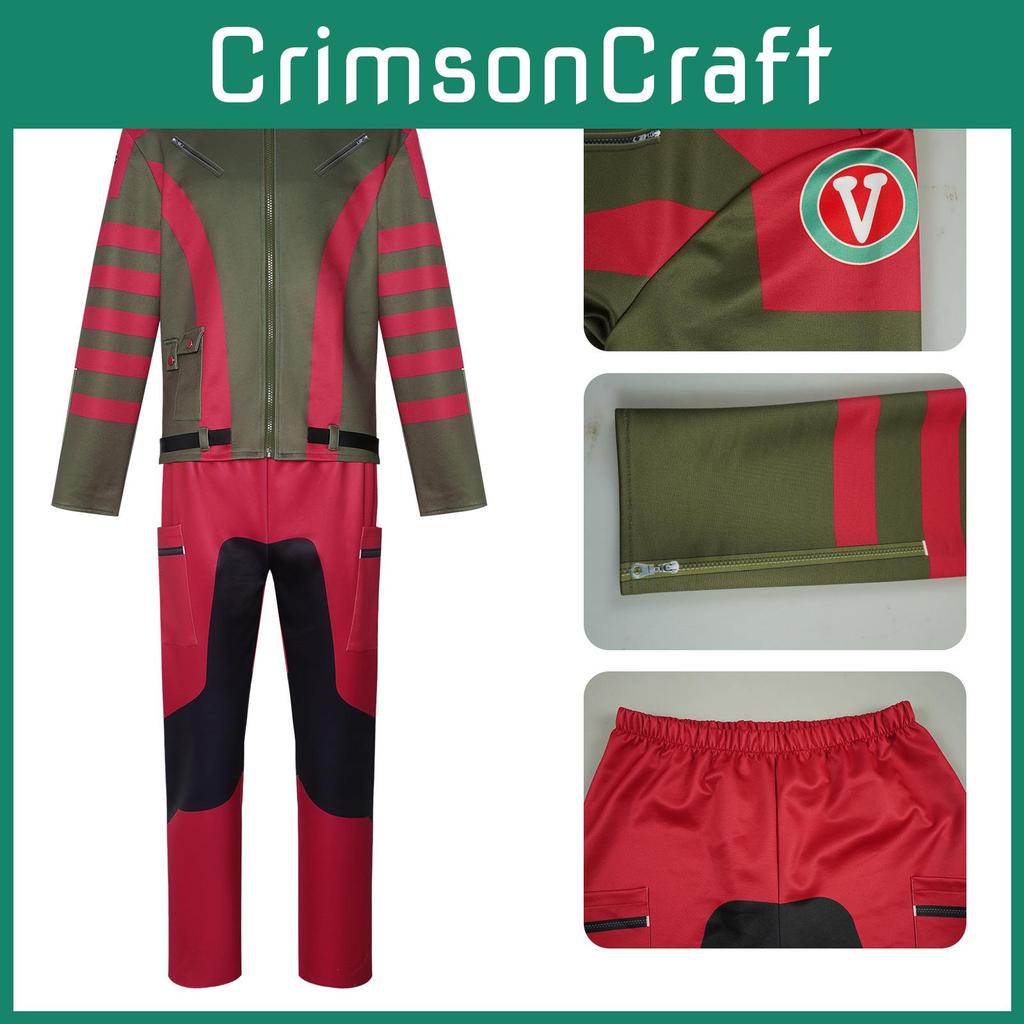 Red One Callum Drift Cosplay Costume Jumpsuit Halloween Party Fashion Gifts