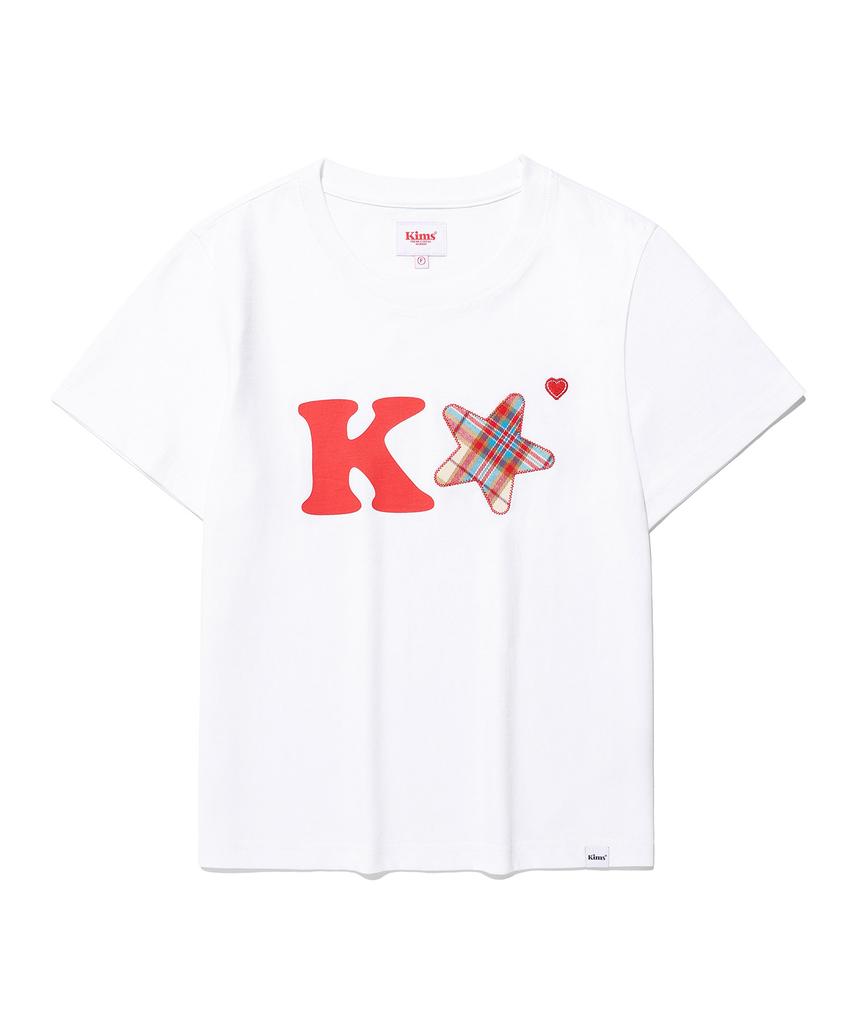 Kimseupeulesikoteunmakes K Alpha Star Logo Tee Red