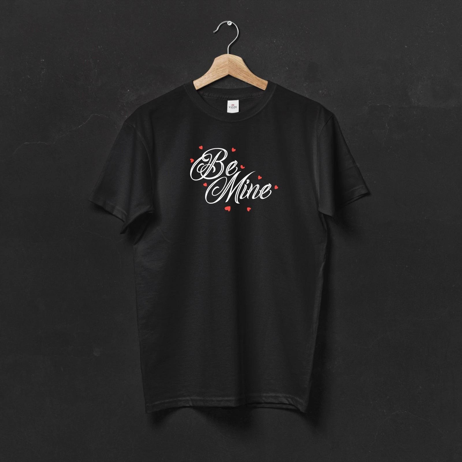 Be Mine Valentine’s Day Shirt, Cute Heart Graphic Tee 2XL
