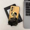 F-FridAS K-KaHlo-ES Artist For Samsung Galaxy A53,31,52,72,41,22,73,32,71,Note,J7,8,9,5G Soft Black Silicone Phone Case