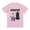 Rock Band Angine De Poitrine T-Shirt Weiche Baumwolle Album Cover Grafikdruck T-Shirts Mode Damen Herren Freizeit Rundhals Oberteile Sommer