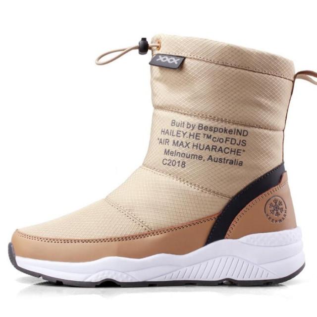 Women Winter Boots New Plush Women 'S Short Boots Woman Snow Boots Zipper Waterproof Non -Slip Warm Women 'S Winter Shoes