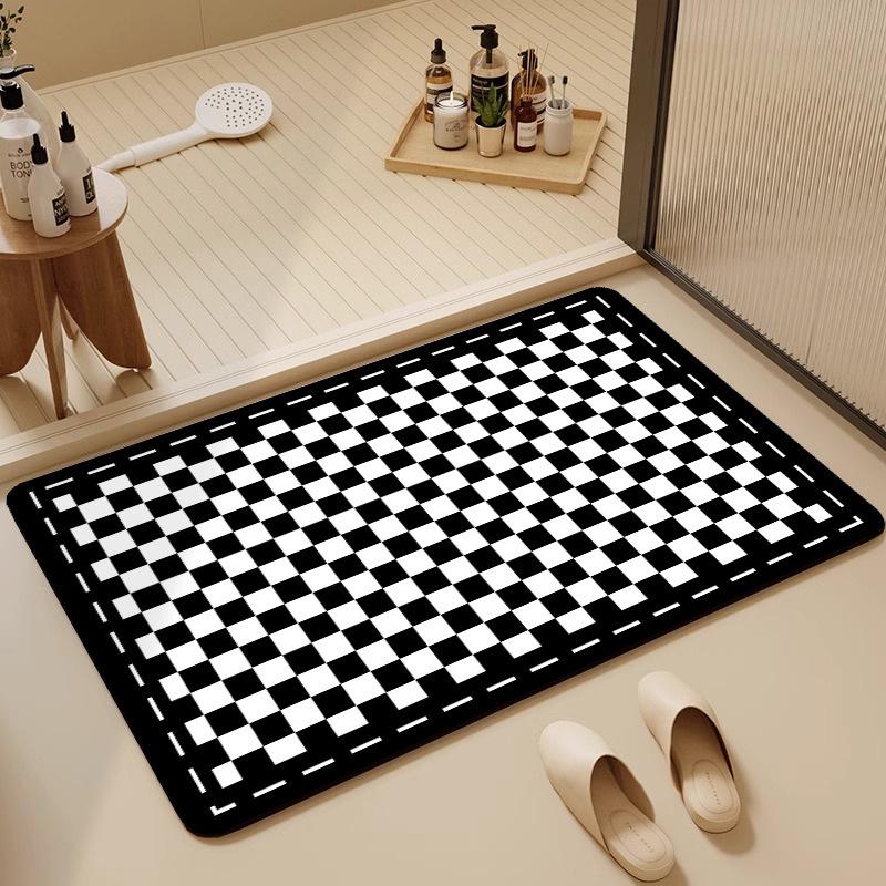 Diatomaceous Earth Quick-Dry Non-Slip Bathroom Floor Mat