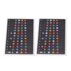 2Pcs Ukulele Fretboard Stickers Chord Fret Note PVC Finger Guide for Beginner Concert