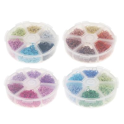 Colorful Aluminum Wire Open Jump Rings for Jewelry Making Accessories Set 1