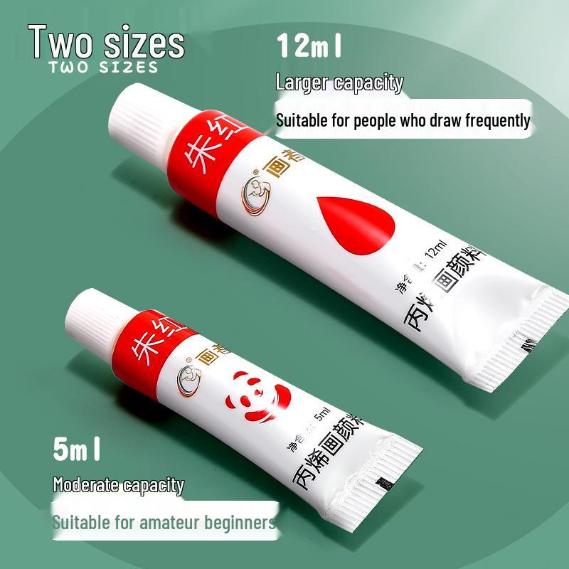 Acrylic Paint Set: 24 Colors, Waterproof, Fade-Resistant, Ideal for DIY Wall Art & Children's Projects.