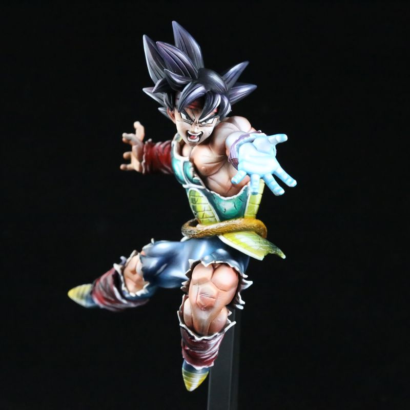 Dragon Ball Z Father Son Wave Figure Goku Super Saiyan War Damage Anime Action Figure Model Collectible Toy Birthday Gift