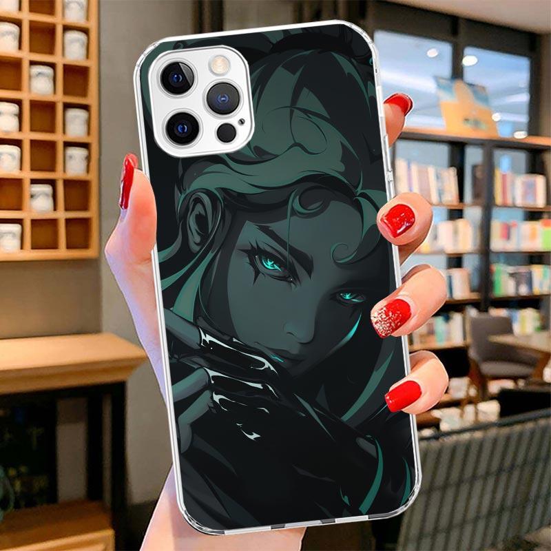 Valorant Game Cool Cover Phone Case For iPhone 16 17 Air 15 14 Pro Max 16E Phone Case 13 Mini 12 11 7 SE 8 Print Pattern Fit Cas