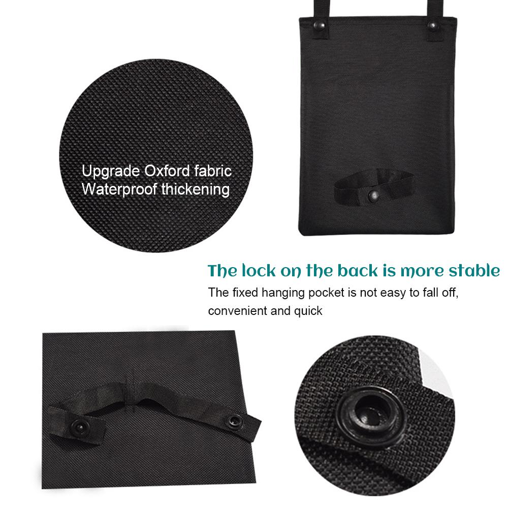 Bike Handlebar Bag Waterproof Bike Pouch with Mesh Pocket Bike Front Bag Phone Bag for Mountain Bike Road Bike Scooter