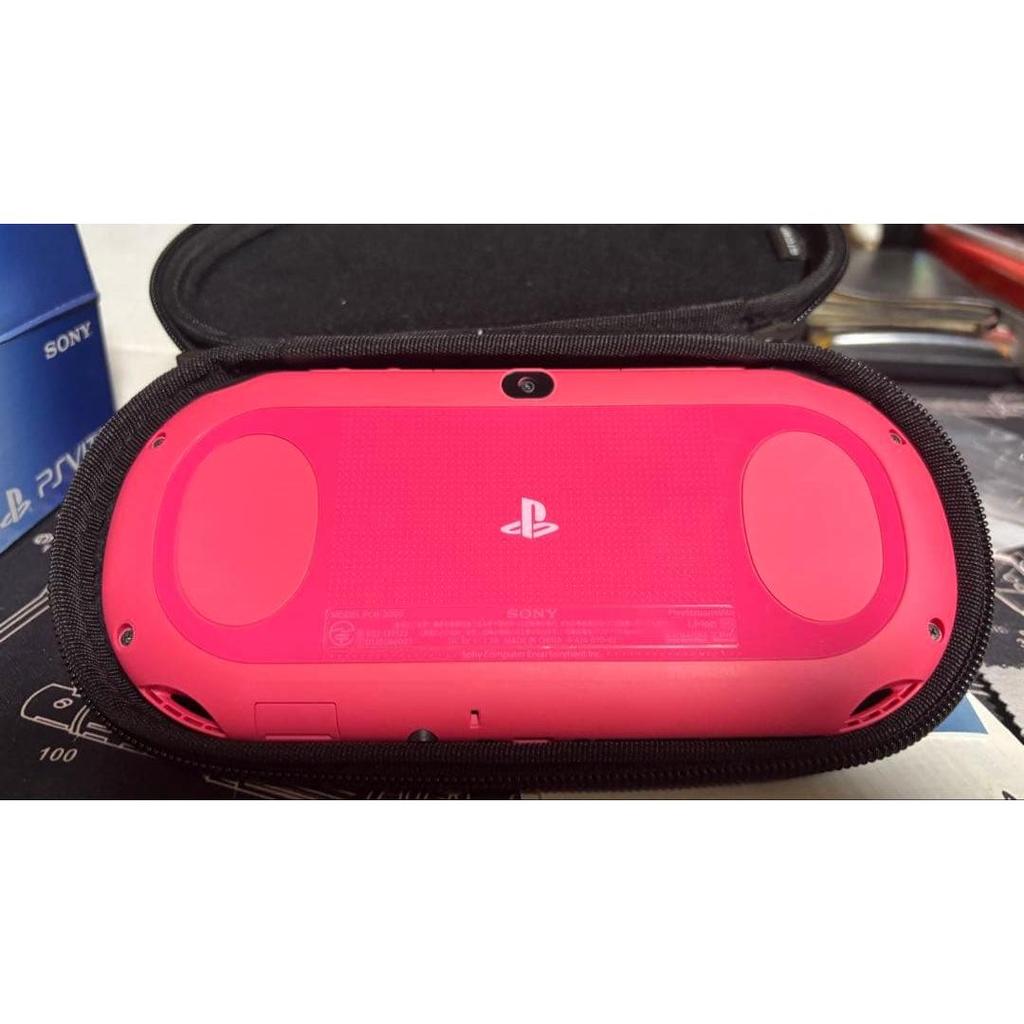 Used PlayStation Vita PCH-2000 Series Pink/Black with Accessories
