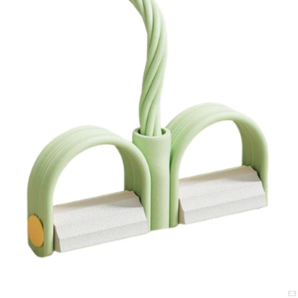 Ankle Pedal Resistance Band with Elastic Rope for Indoor Fitness