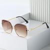 Metal Copy Square Large Frame Sunglasses Women'S Sunglasses Quality Glasses