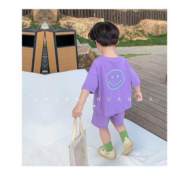 Stylish Boys' Summer Suits 2024: New Short-Sleeved Children's Outfits