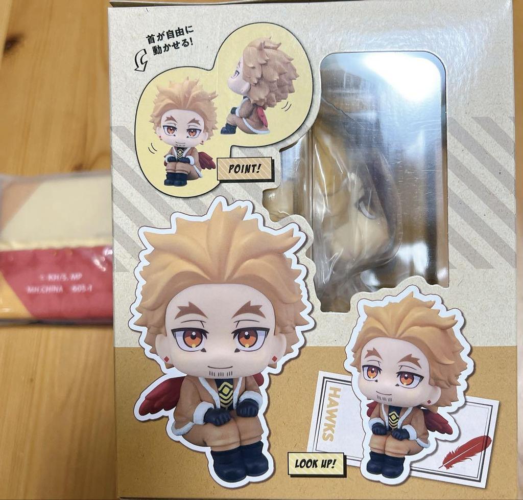 [USED] My Hero Academia Rukappu Hawks Bonus Cushion Included