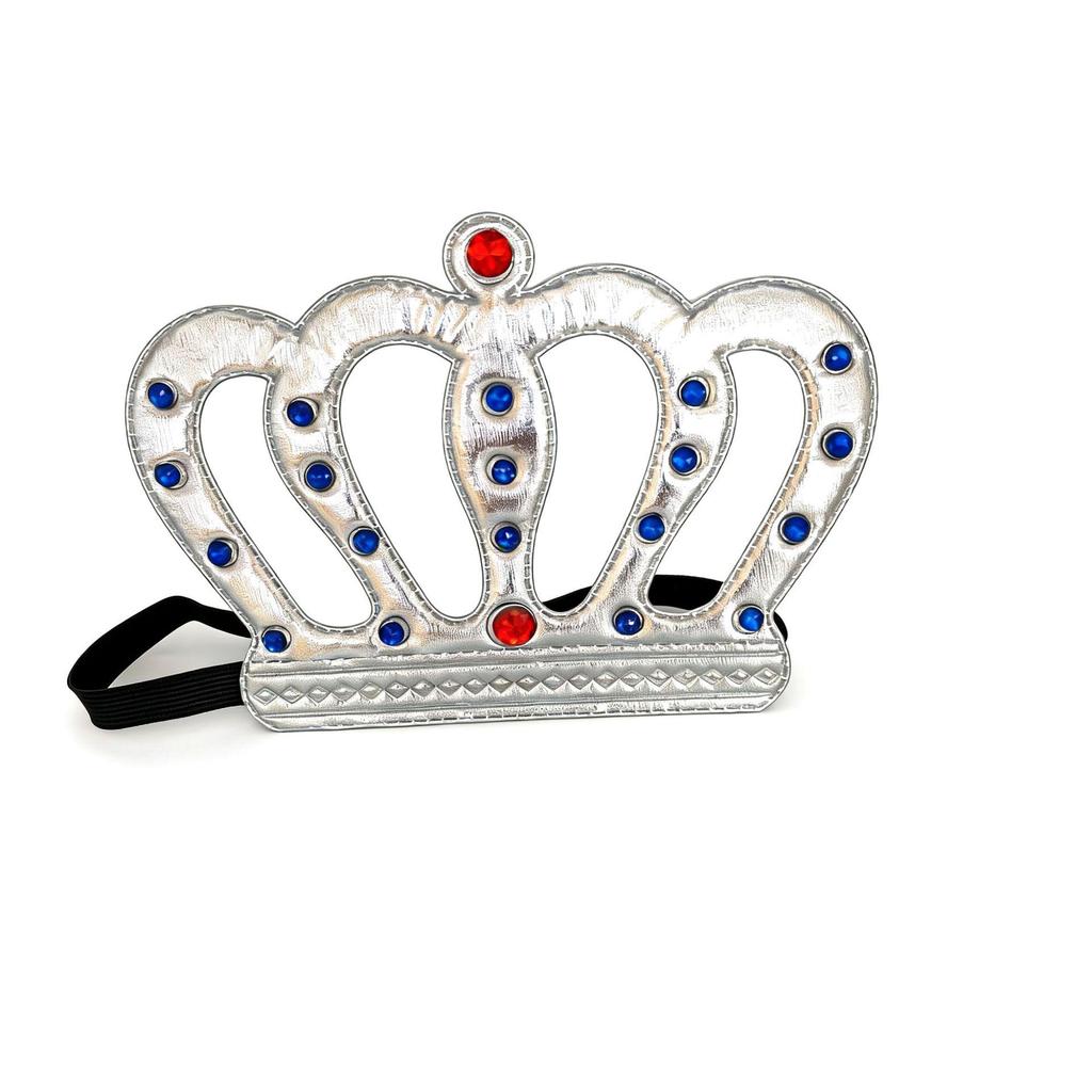 Royal Gold Crown Headdress for Kids' Costume Party