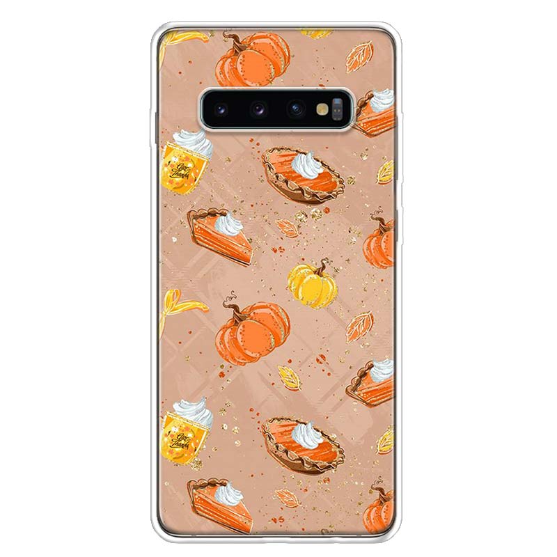 Pumpkin Happy Fall Autumn Cover Phone Case For Samsung Galaxy A51 A71 A50 A70 A40 A30 A20E A10 A41 A31 A21S A11 A01 A6 A8 + A7 A