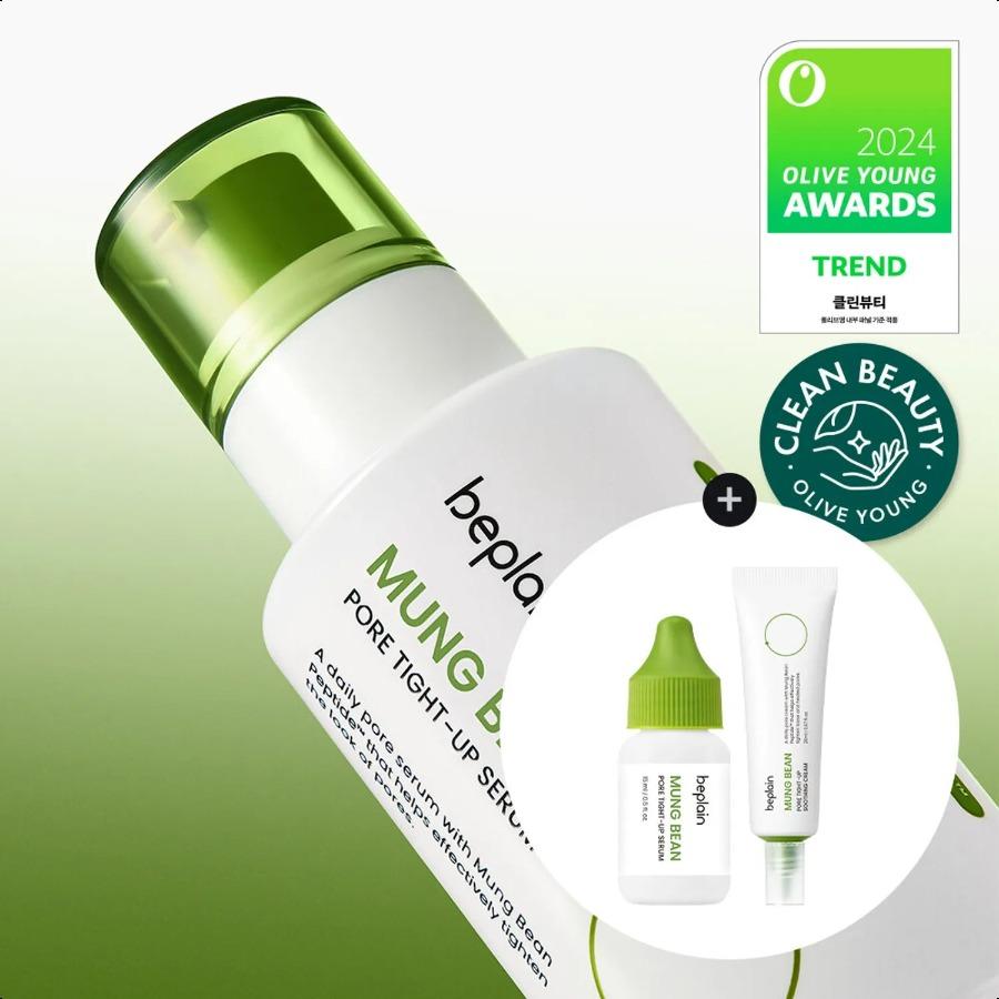 

beplain Mung Bean Pore Tight-Up Serum 30mL special set (serum +15ml + cream 20ml) serum +15ml + cream 20ml